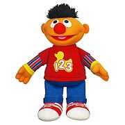 Sesame Street Talking Rockin' Numbers Ernie Plush